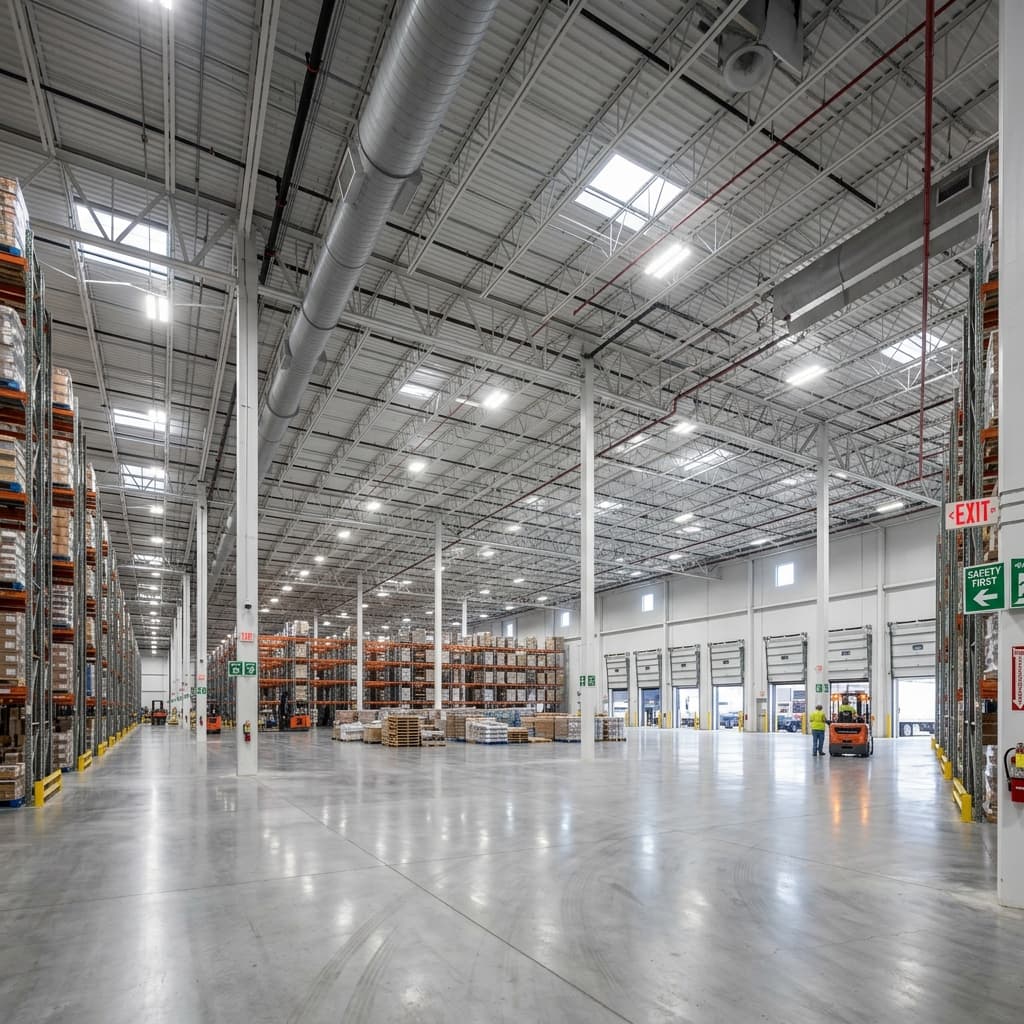 Distribution Center Build-Out — Newark Industrial Zone