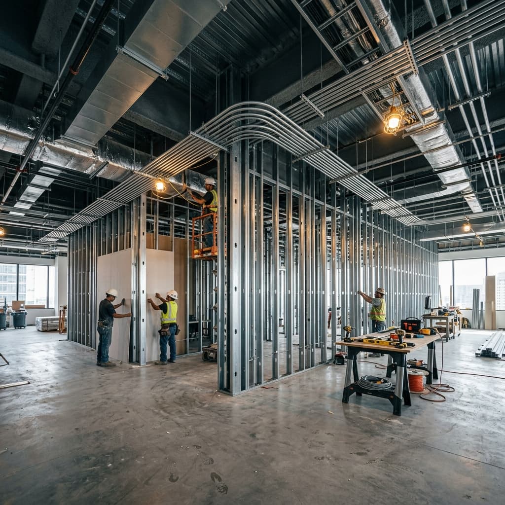 4BEYOND Commercial Build-Out Space Under Construction
